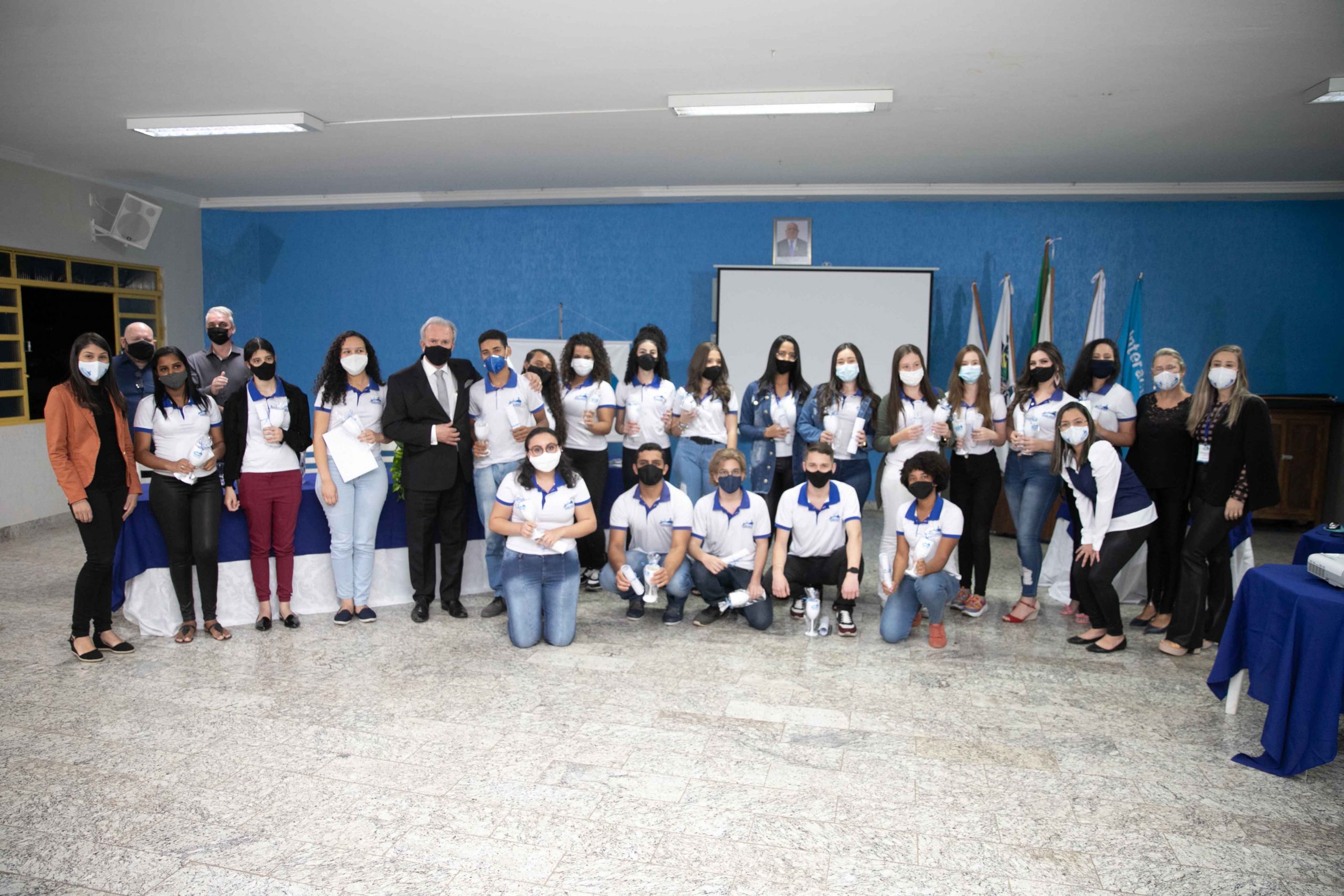 Turma de formandos de 2021 da Avamep