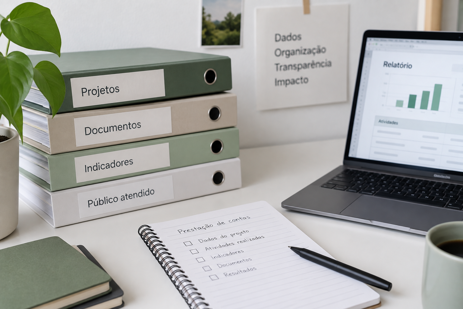 Quais dados precisam estar organizados para uma auditoria