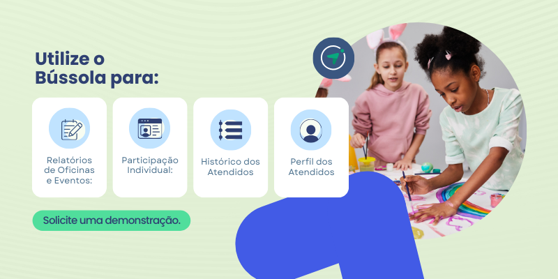 Banner para utilizar o Bússola