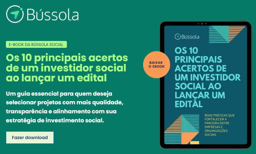Bússola Social - Ebook - Gestão de Editais - Investimento Social Privado